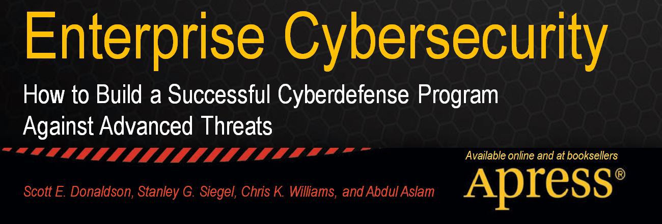 Enterprise Cybersecurity Book